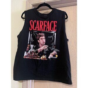 Scarface Graphic Muscle Tank ,Tony Montana ,Size M